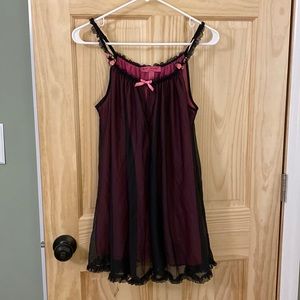 Sexy playful lingerie with sheer fabrics